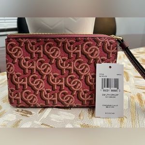 NWT Coach | Small Wallet Logo Outlet Monogram PVC Clothing Card Holders